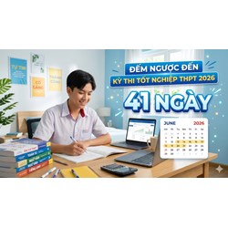 Đếm ngược đến ngày thi tốt nghiệp THPT năm 2026?