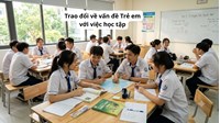 Trao đổi về vấn đề Trẻ em với việc học tập - Văn mẫu lớp 7