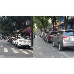 Đỗ ô tô trên hè phố thế nào là đúng quy tắc giao thông đường bộ?