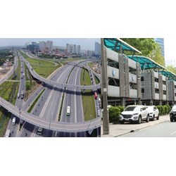 Kết cấu hạ tầng giao thông đường bộ có bao gồm bãi đỗ xe?