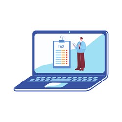 Ngày nộp thuế điện tử được xác định sẽ là ngày nào theo quy định?