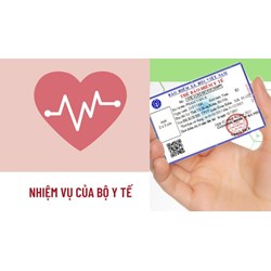 Nhiệm vụ và quyền hạn của Bộ Y tế về bảo hiểm y tế như thế nào?
