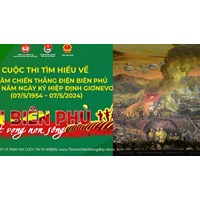 Cách thức thi cuộc thi tìm hiểu 70 năm chiến thắng Điện Biên Phủ?