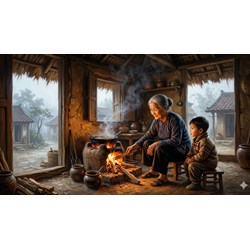 Cảm nhận hình ảnh người bà trong bài thơ Bếp lửa hay, ấn tượng nhất