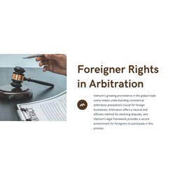 Vietnam: Foreigner Rights in Commercial Arbitration