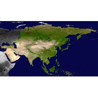 Trình bày đặc điểm vị trí địa lí, hình dạng và kích thước châu Á?