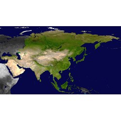 Trình bày đặc điểm vị trí địa lí, hình dạng và kích thước châu Á?
