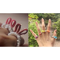 Cách làm nhẫn tai thỏ đơn giản, ai cũng làm được