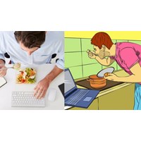 Tại sao không nên vừa ăn vừa sử dụng máy tính?