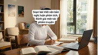 Soạn bài Viết văn bản nghị luận phân tích, đánh giá một tác phẩm truyện
