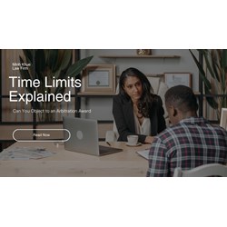 Can You Object to an Arbitration Award? Time Limits Explained