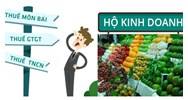 Xác định doanh thu tính thuế đối với hộ kinh doanh hoa quả?