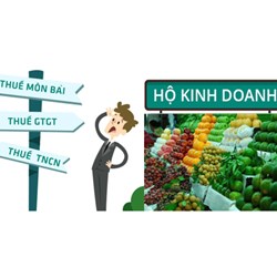 Xác định doanh thu tính thuế đối với hộ kinh doanh hoa quả?