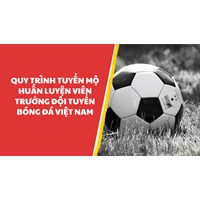 Quy trình tuyển mộ huấn luyện viên trưởng đội tuyển bóng đá Việt Nam