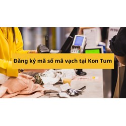 Đăng ký mã số mã vạch tại Kon Tum uy tín, chuyên nghiệp 2024