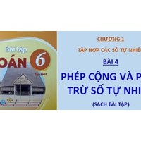 Bài tập trắc nghiệm Phép cộng và phép trừ hai số nguyên có đáp án