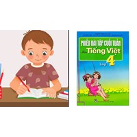 Bài tập cuối tuần Tiếng Việt lớp 4 Tuần 32 (cả ba sách) có đáp án