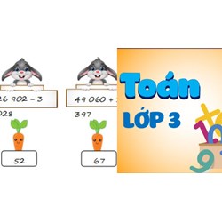 Bài tập cuối tuần Toán lớp 3 Chân trời sáng tạo - Tuần 31 có đáp án