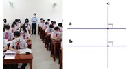Cho ba đường thẳng phân biệt a, b, c. Nếu a vuông góc với c ... ?