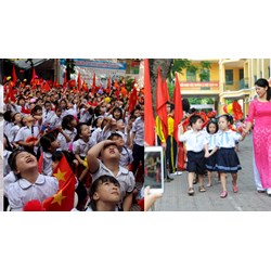 Ngày khai trường vào lớp 1 để lại dấu ấn sâu đậm nhất siêu hay