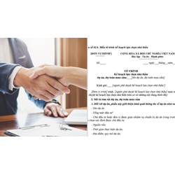 Mẫu Kế hoạch tổng thể lựa chọn nhà thầu chi tiết, mới nhất 2024