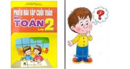 Bài tập cuối tuần Toán lớp 2 Cánh diều - Tuần 24 có đáp án