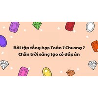 Bài tập tổng hợp Toán 7 Chương 7 Chân trời sáng tạo có đáp án