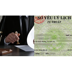 Công chứng, chứng thực sơ yếu lý lịch hết bao nhiêu tiền?