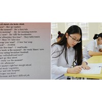Dùng từ gợi ý viết thành câu hoàn chỉnh - Ôn thi Tiếng Anh vào 10