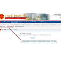 Cách tra cứu trạng thái của tờ khai quyết toán thuế TNCN?