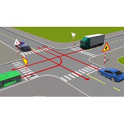 Phân biệt biển báo đường ưu tiên và đường không ưu tiên như thế nào?