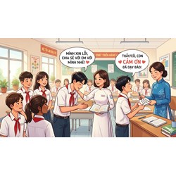 Dàn ý nghị luận về ý nghĩa của việc xin lỗi và cảm ơn hay nhất