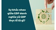 Sự khác nhau giữa GDP danh nghĩa và GDP thực tế là gì?