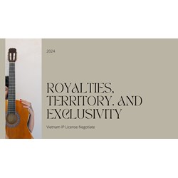 Vietnam IP License Negotiate: Royalties, Territory & Exclusivity