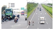 Điều khiển xe máy đi vào đường cao tốc có sao không?