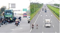 Điều khiển xe máy đi vào đường cao tốc có sao không?
