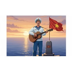 Phân tích Lính đảo hát tình ca trên đảo chọn lọc hay nhất