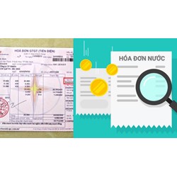 Hóa đơn điện nước hợp pháp là hóa đơn như thế nào?