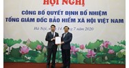 Ai có thẩm quyền bổ nhiệm Tổng Giám đốc Bảo hiểm xã hội Việt Nam?