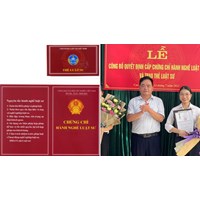 Các trường hợp không được cấp Chứng chỉ hành nghề luật sư