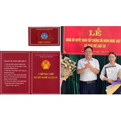 Các trường hợp không được cấp Chứng chỉ hành nghề luật sư