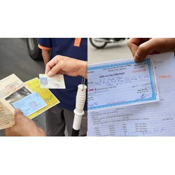 Các loại chứng từ thu tiền phạt và chậm nộp phạt vi phạm hành chính