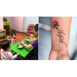 Giáo viên mầm non là viên chức, xăm hình lên tay thì có bị kỷ luật không?