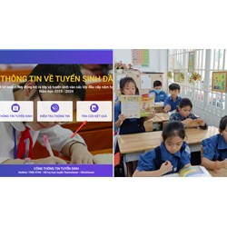 Đăng ký nhập học trực tuyến vào lớp 1 cho trẻ tại TP.HCM ở đâu?