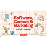 Software, Content, Marketing: Who Owns the Copyright?
