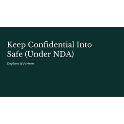 Employees & Partners: Keep Confidential Info Safe (Under NDA)
