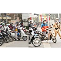 Vượt quá vạch dừng xe khi dừng đèn đỏ có bị phạt hay không?