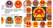 Quốc huy trên biển hiệu phải được khắc thế nào theo quy định?