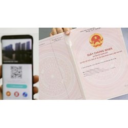 Có phải sẽ in mã QR trên giấy chứng nhận quyền sử dụng đất không?
