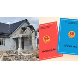Có được đăng ký thường trú mới tại nhà ở đã có quyết định phá dỡ không?